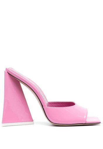 The Attico Mules Devon 115mm in pelle - Rosa