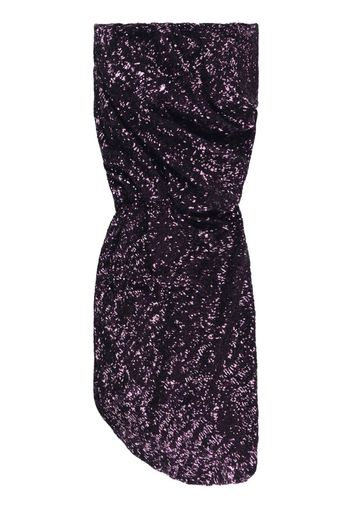 The Attico Eita sequin minidress - Nero