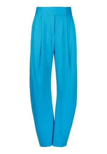 The Attico Gary virgin-wool trousers - Blu