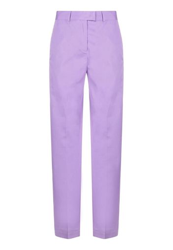 The Attico high-waisted straight-leg trousers - Viola