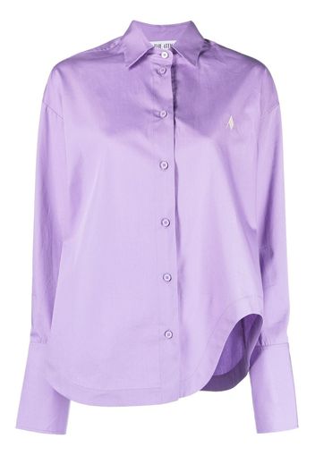 The Attico Camicia Eliza con cut-out - Viola