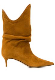 pointed slouched boots