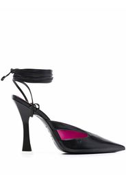 The Attico ankle-wrap pumps - Nero