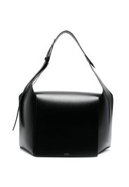 The Attico logo-detail shoulder bag - Nero