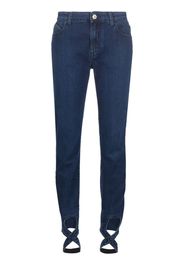 The Attico Jeans skinny Dakota a vita alta - Blu