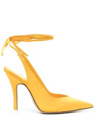 The Attico pointed-toe pumps - Giallo