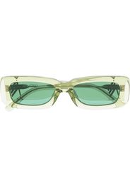 The Attico x Linda Farrow Marfa sunglasses - Verde