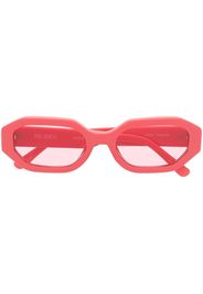 The Attico Irene oval-frame sunglasses - Rosa