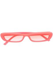 The Attico narrow-frame sunglasses - Rosa