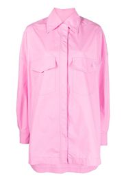 The Attico Elaine buttoned overshirt - Rosa