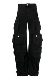 The Attico Cargo denim oversize - Nero