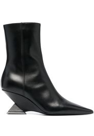 The Attico Cheope 70mm ankle boots - Nero