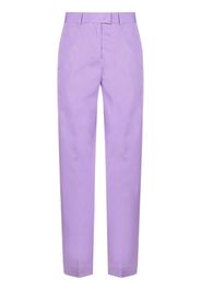 The Attico high-waisted straight-leg trousers - Viola