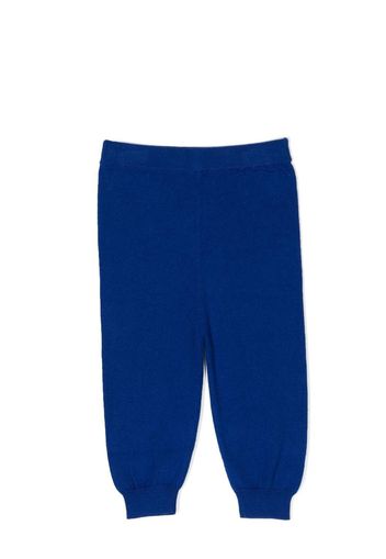 the bonnie mob fine knit trousers - Blu