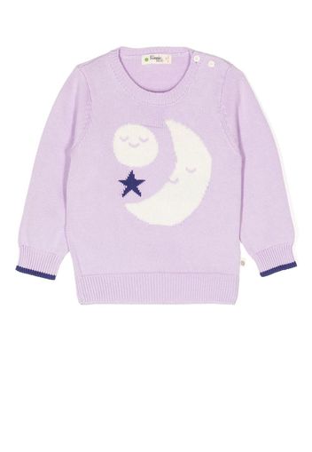 the bonnie mob moon-knit jumper - Viola