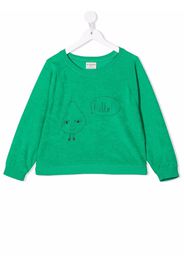 The campamento graphic-print sweatshirt - Verde