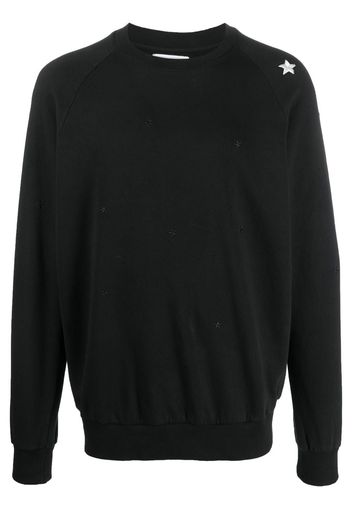 The Editor star-patch sweatshirt - Nero