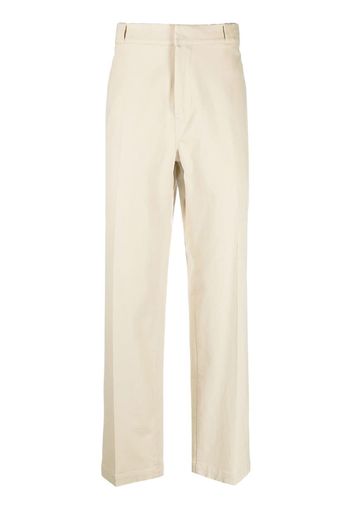 The Editor straight-leg cut trousers - Toni neutri