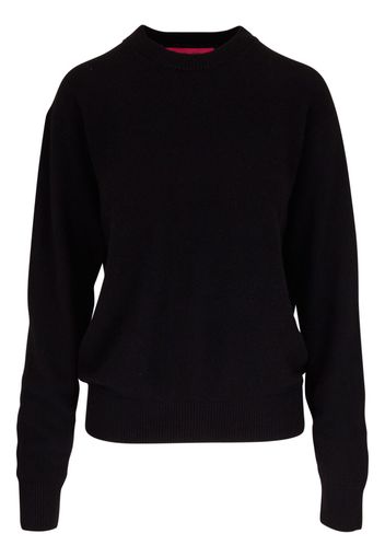 The Elder Statesman Tranquility Black cashmere crew-neck sweater - Nero