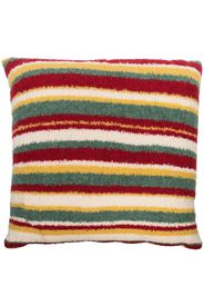 The Elder Statesman Teddy Stripe knitted cushion - Giallo