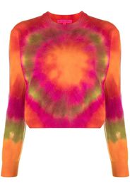 The Elder Statesman Tunnel tie-dye jumper - Arancione