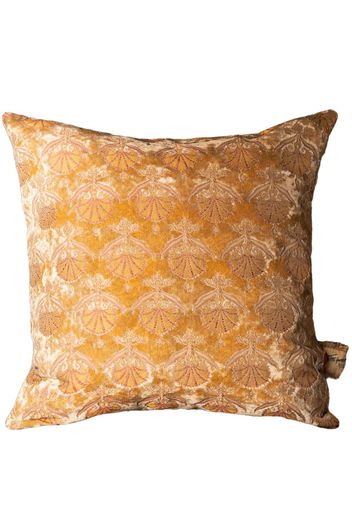The House of Lyria Mazzolina embroidered cushion - Oro