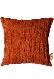 The House of Lyria Arrogante chevron-print cotton cushion - Multicolore