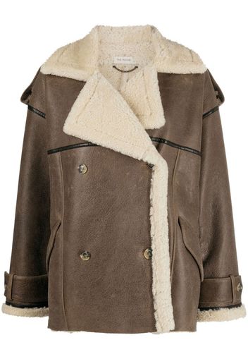 The Mannei Giacca con fodera shearling Jordan - Marrone