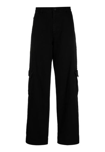 The Mannei mid-rise wide-leg jeans - Nero