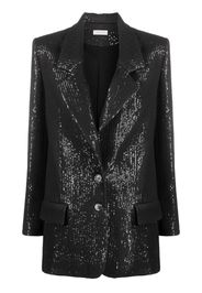 The Mannei sequin-embellished sequinned blazer - Nero