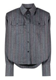 The Mannei Camicia gessata - Grigio