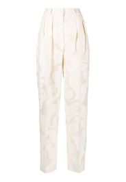 The Mannei 'Nausa' high-waist pants - Toni neutri