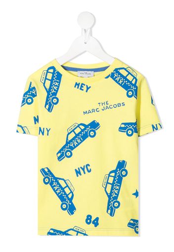 The Marc Jacobs Kids T-shirt con stampa grafica - Giallo