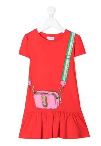 The Marc Jacobs Kids Vestito modello T-shirt con stampa - Rosso