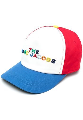 The Marc Jacobs Kids Cappello da baseball con ricamo - Bianco