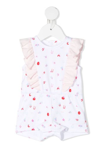 The Marc Jacobs Kids Tutina con stampa - Bianco