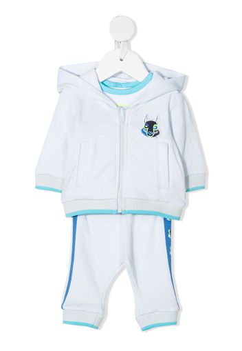 The Marc Jacobs Kids Tuta sportiva con stampa - Blu