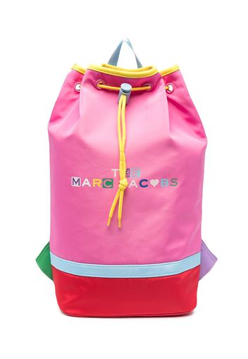 The Marc Jacobs Kids Zaino con stampa - Rosa