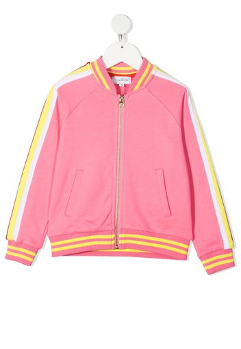 The Marc Jacobs Kids Bomber a righe - Rosa