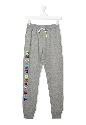 The Marc Jacobs Kids Pantaloni sportivi con stampa - Grigio