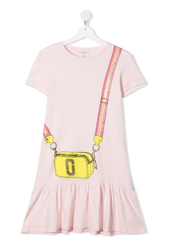 The Marc Jacobs Kids Vestito modello T-shirt con stampa - Rosa