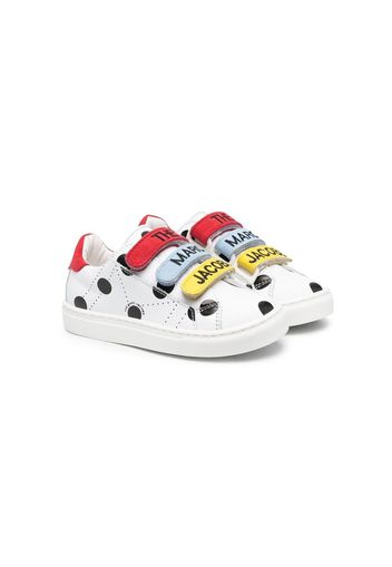 The Marc Jacobs Kids polka-dot print sneakers - Bianco