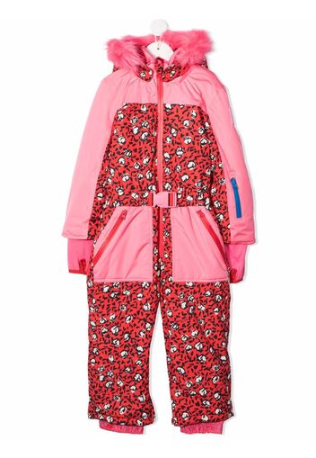 The Marc Jacobs Kids Tuta da neve con cappuccio - Rosso