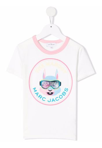 The Marc Jacobs Kids The Mascot cotton T-shirt - Bianco