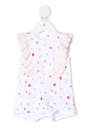 The Marc Jacobs Kids Tutina con stampa - Bianco