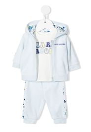 The Marc Jacobs Kids Tuta sportiva con stampa - Blu