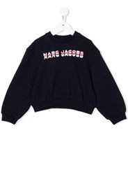 The Marc Jacobs Kids Felpa con stampa - Blu