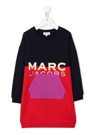 The Marc Jacobs Kids Abito modello Felpa con ricamo - Rosso