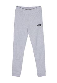 The North Face Kids logo-print track pants - Grigio