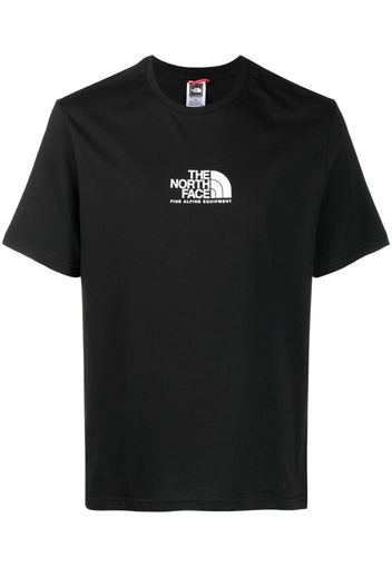 The North Face T-shirt con stampa - Nero